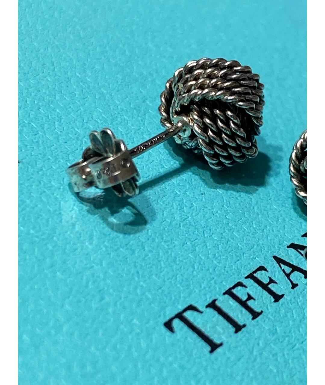 TIFFANY&CO Серебряные серебряные серьги, фото 3