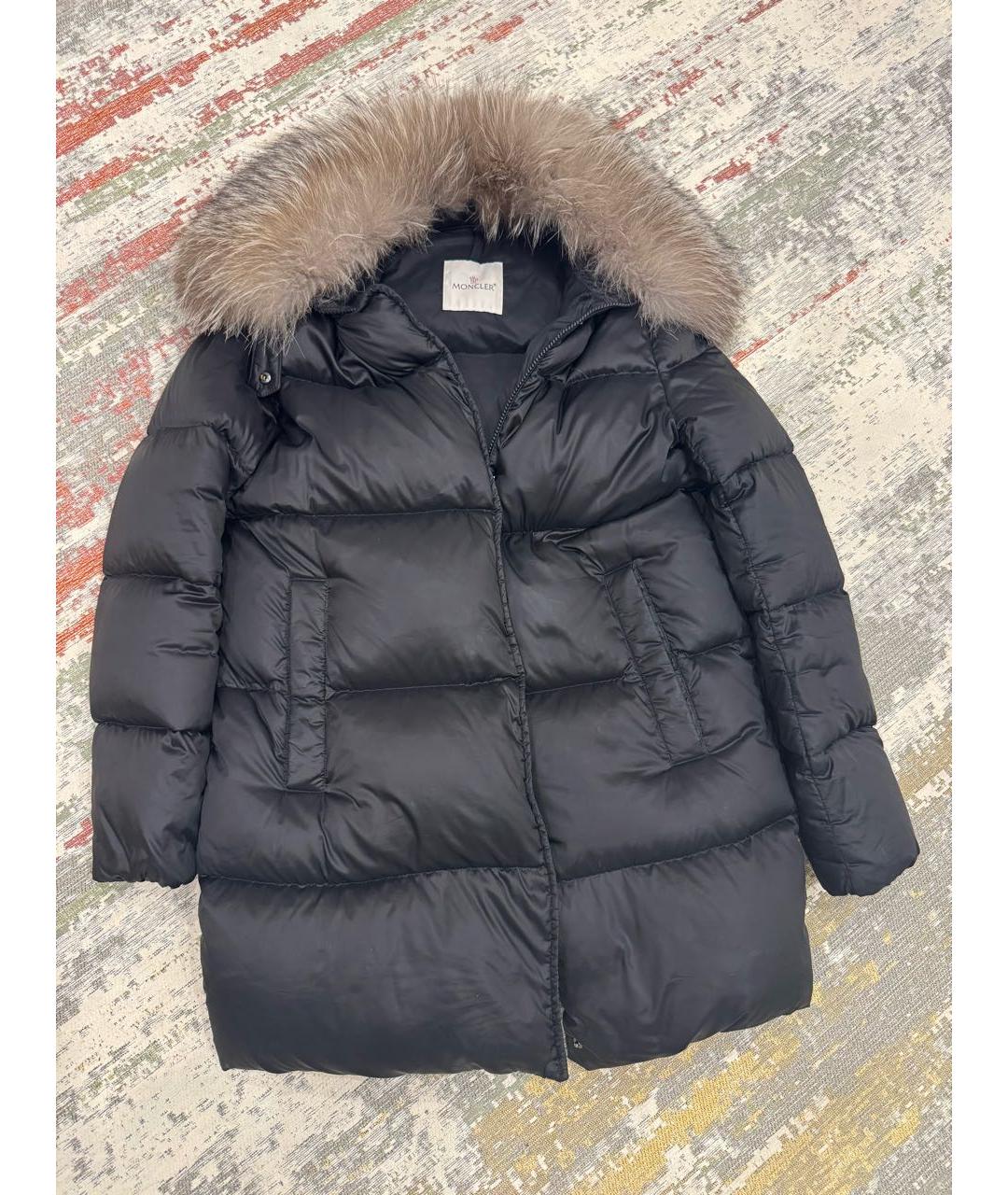 MONCLER Серый пуховик, фото 6