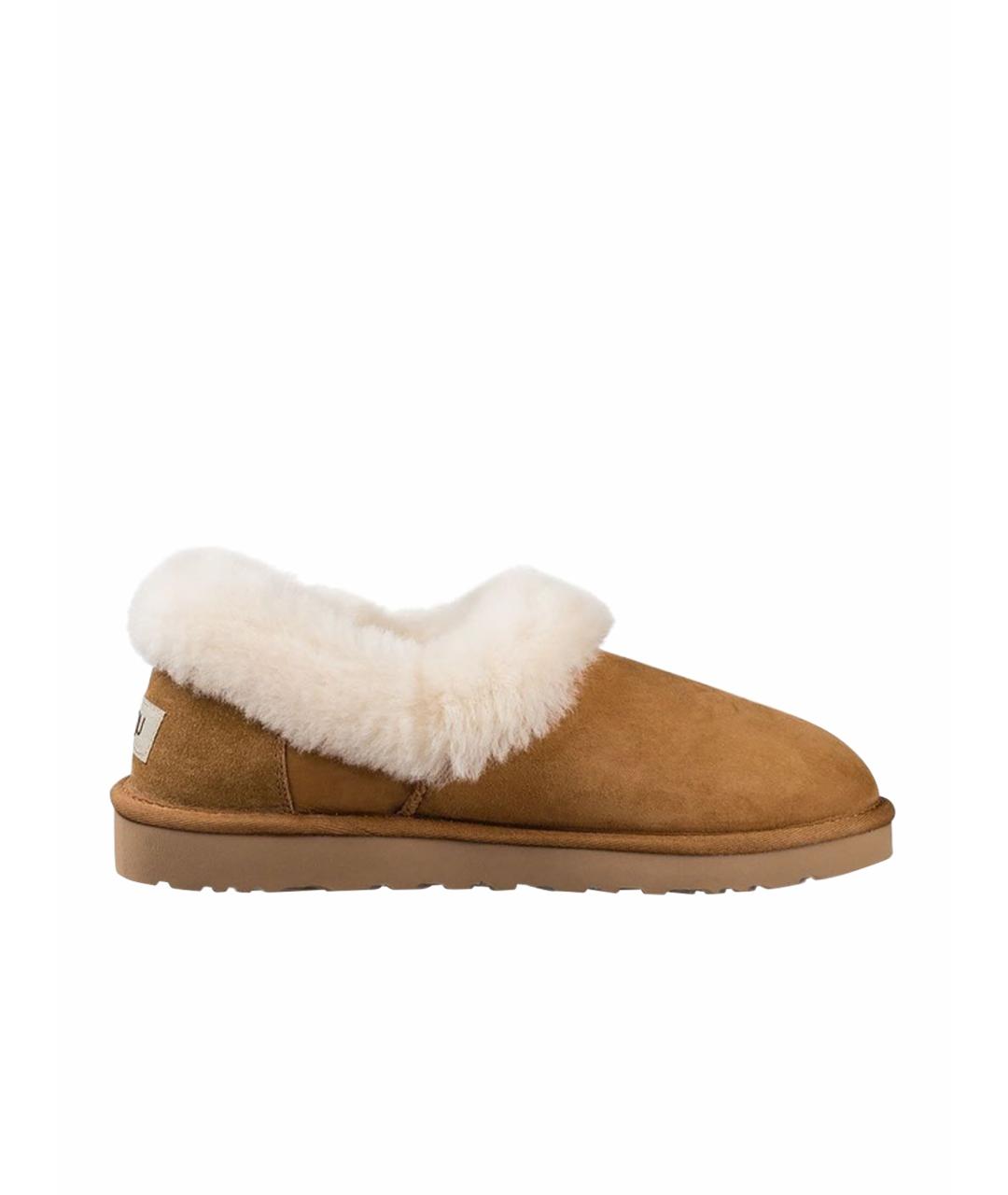 UGG AUSTRALIA Бежевые ботинки, фото 1