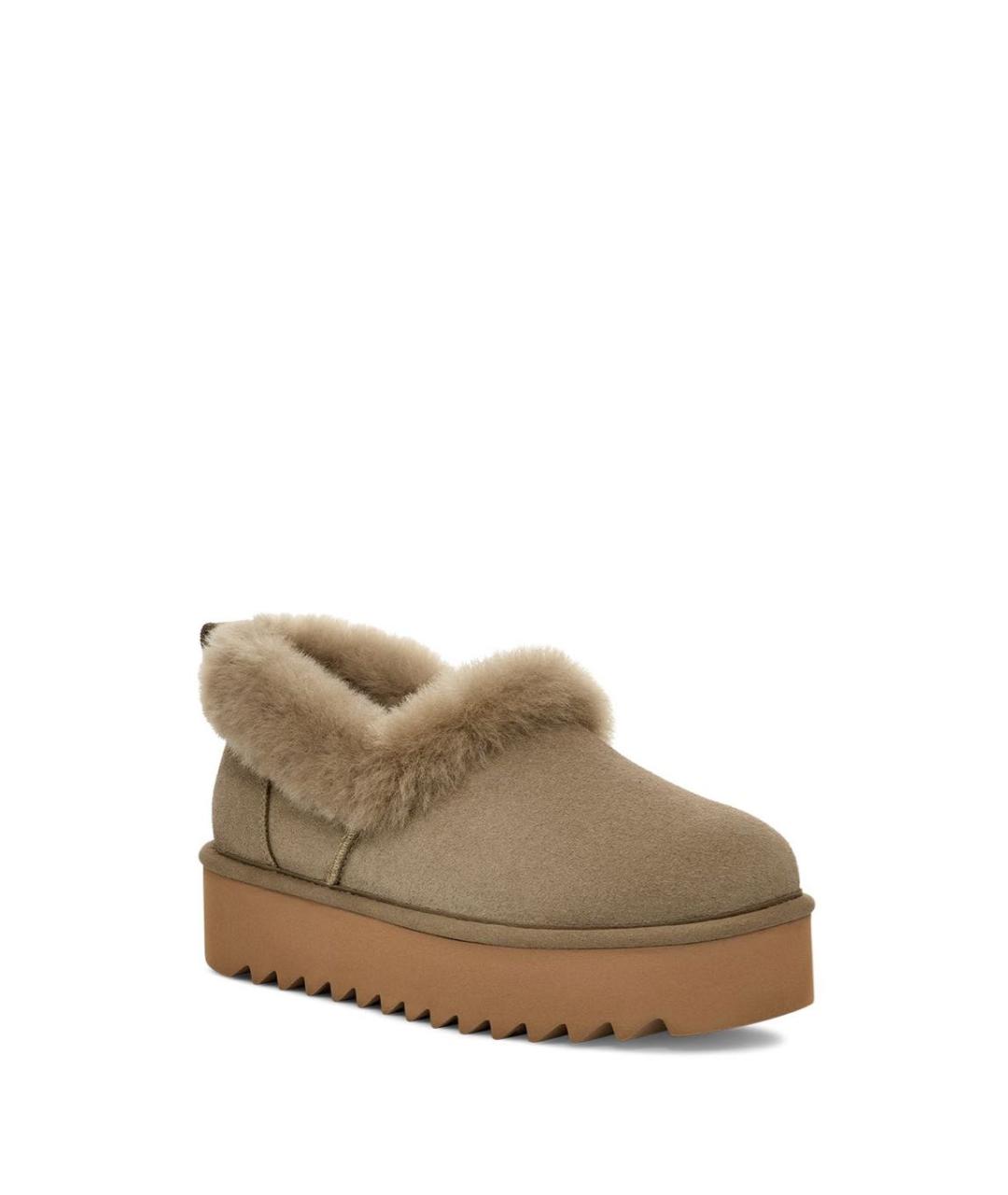 UGG AUSTRALIA Хаки замшевые ботинки, фото 2