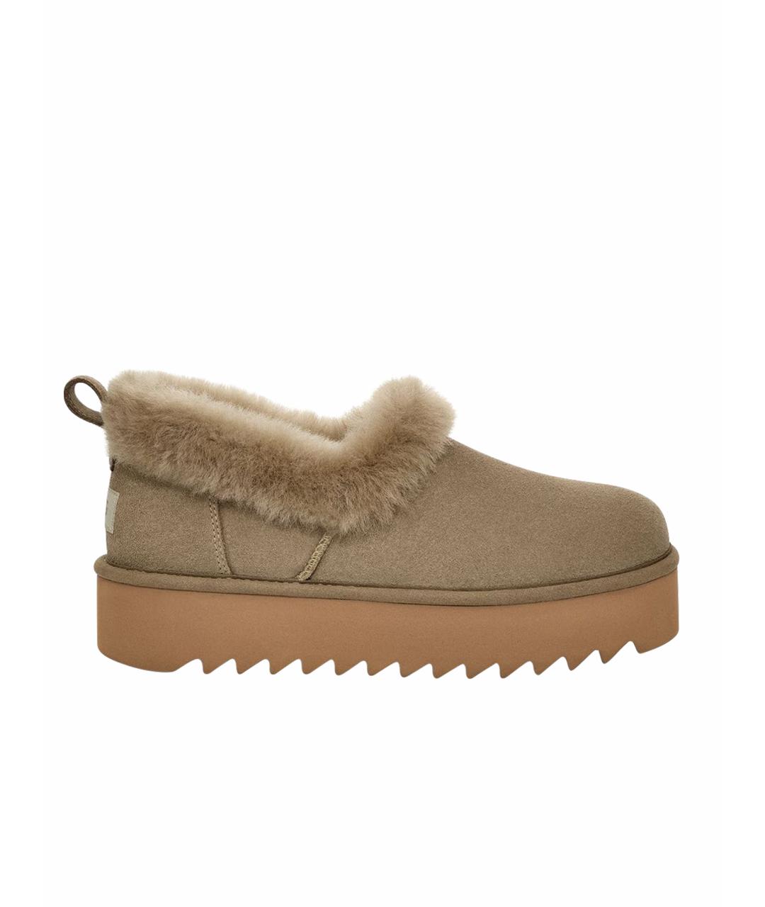 UGG AUSTRALIA Хаки замшевые ботинки, фото 1