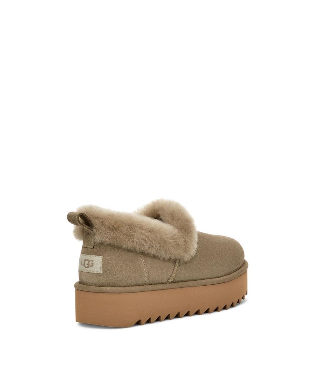 UGG AUSTRALIA Хаки замшевые ботинки, фото 4
