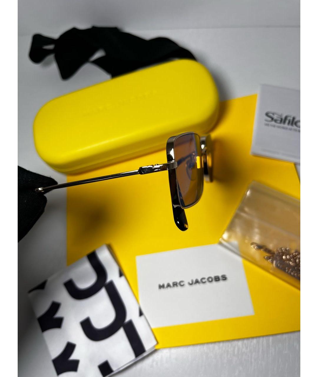 MARC JACOBS Серые металлические солнцезащитные очки, фото 4