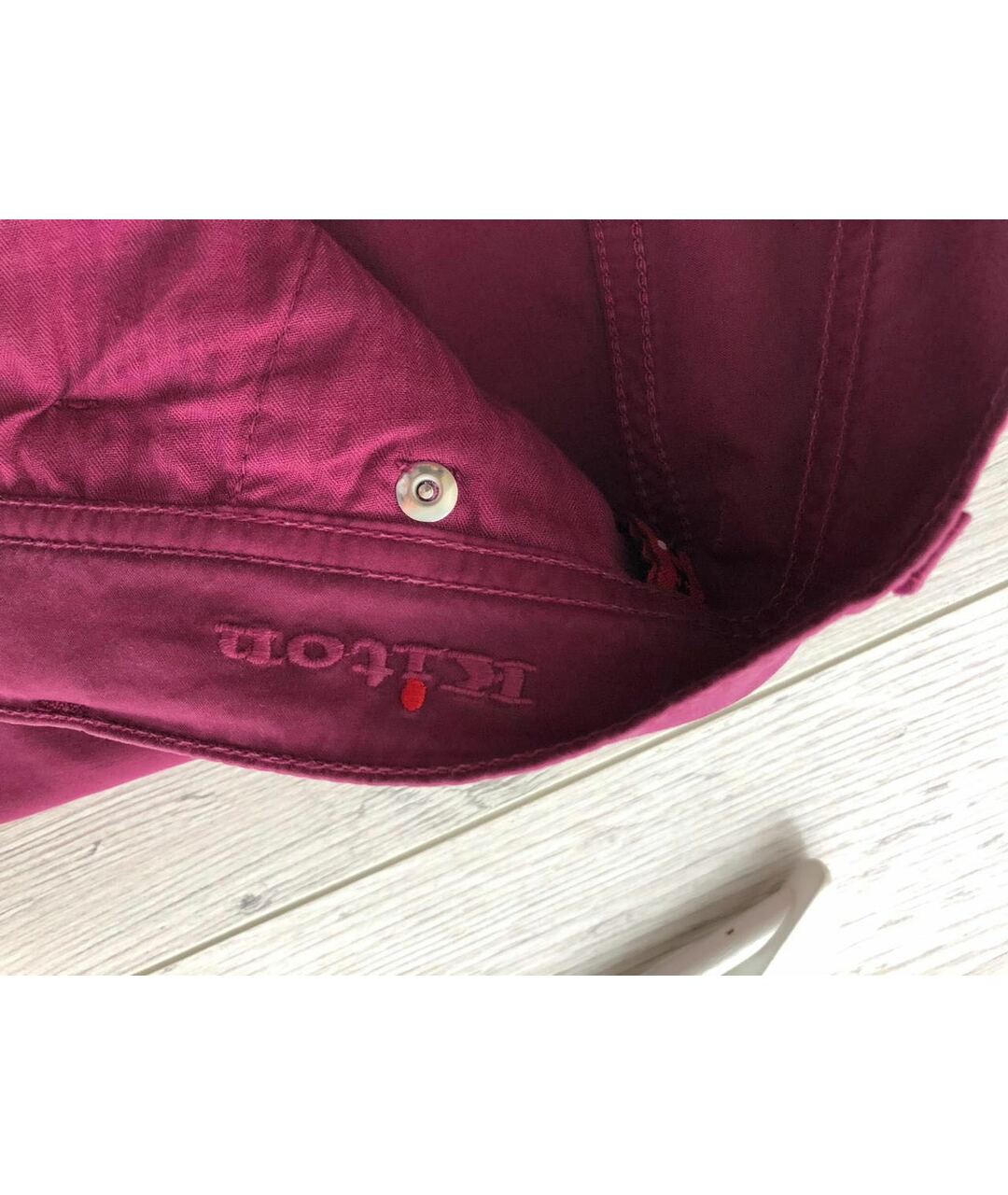 KITON Фиолетовые хлопковые прямые джинсы, фото 8