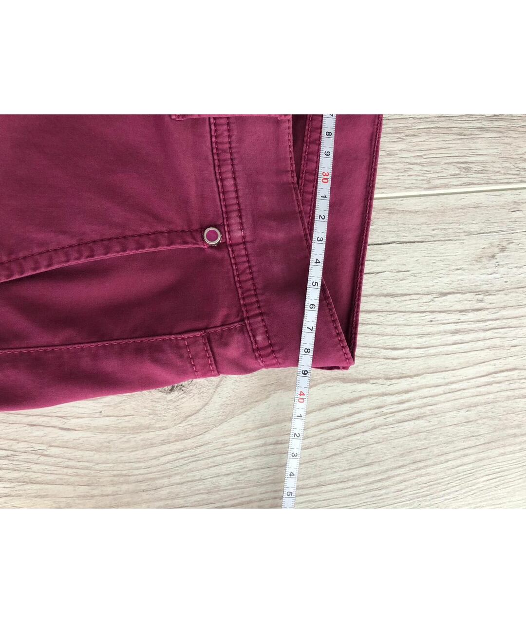 KITON Фиолетовые хлопковые прямые джинсы, фото 6