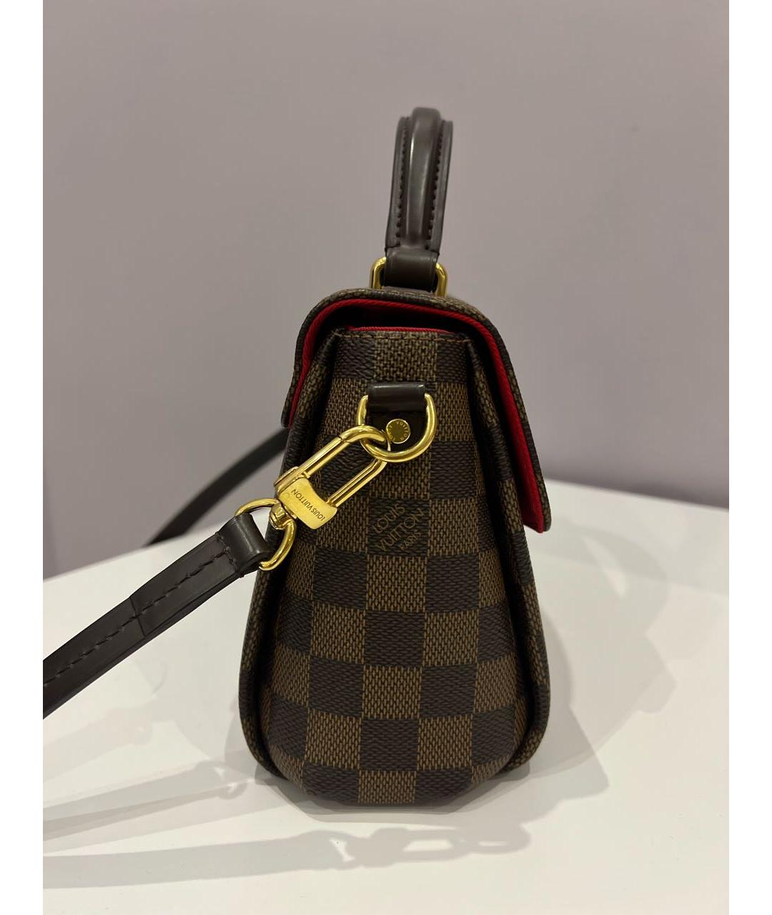 LOUIS VUITTON Коричневая сумка с короткими ручками, фото 2