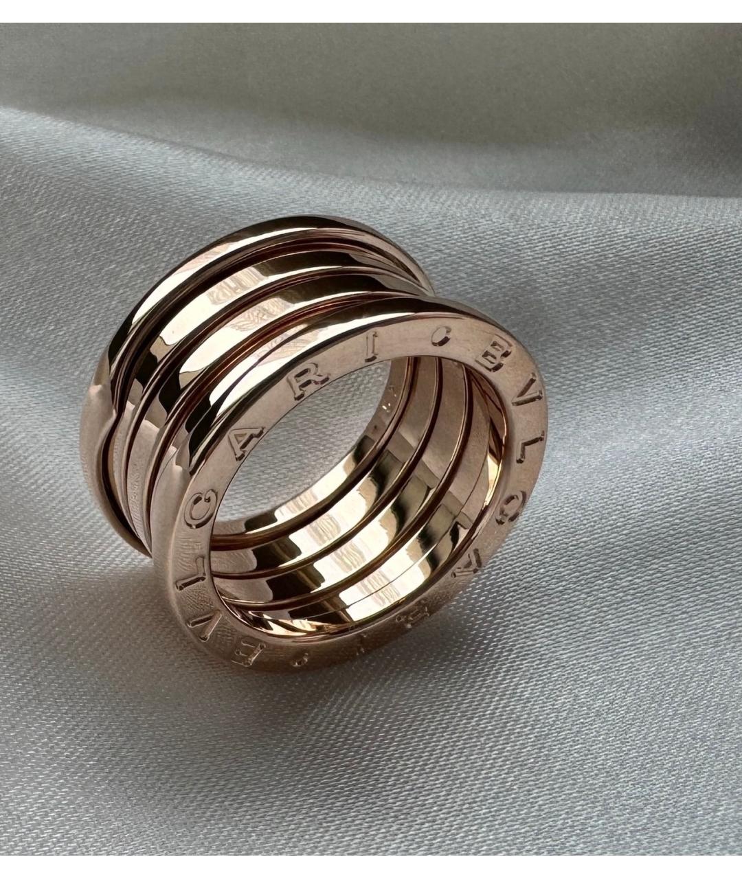BVLGARI Розовое кольцо из розового золота, фото 4