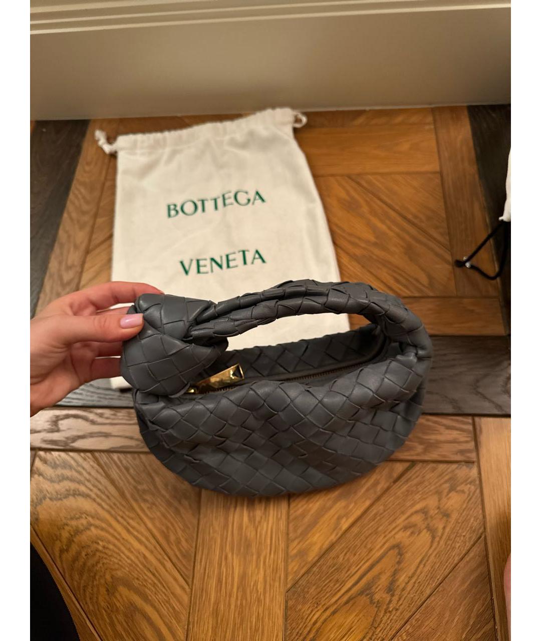 BOTTEGA VENETA Кожаная сумка с короткими ручками, фото 4