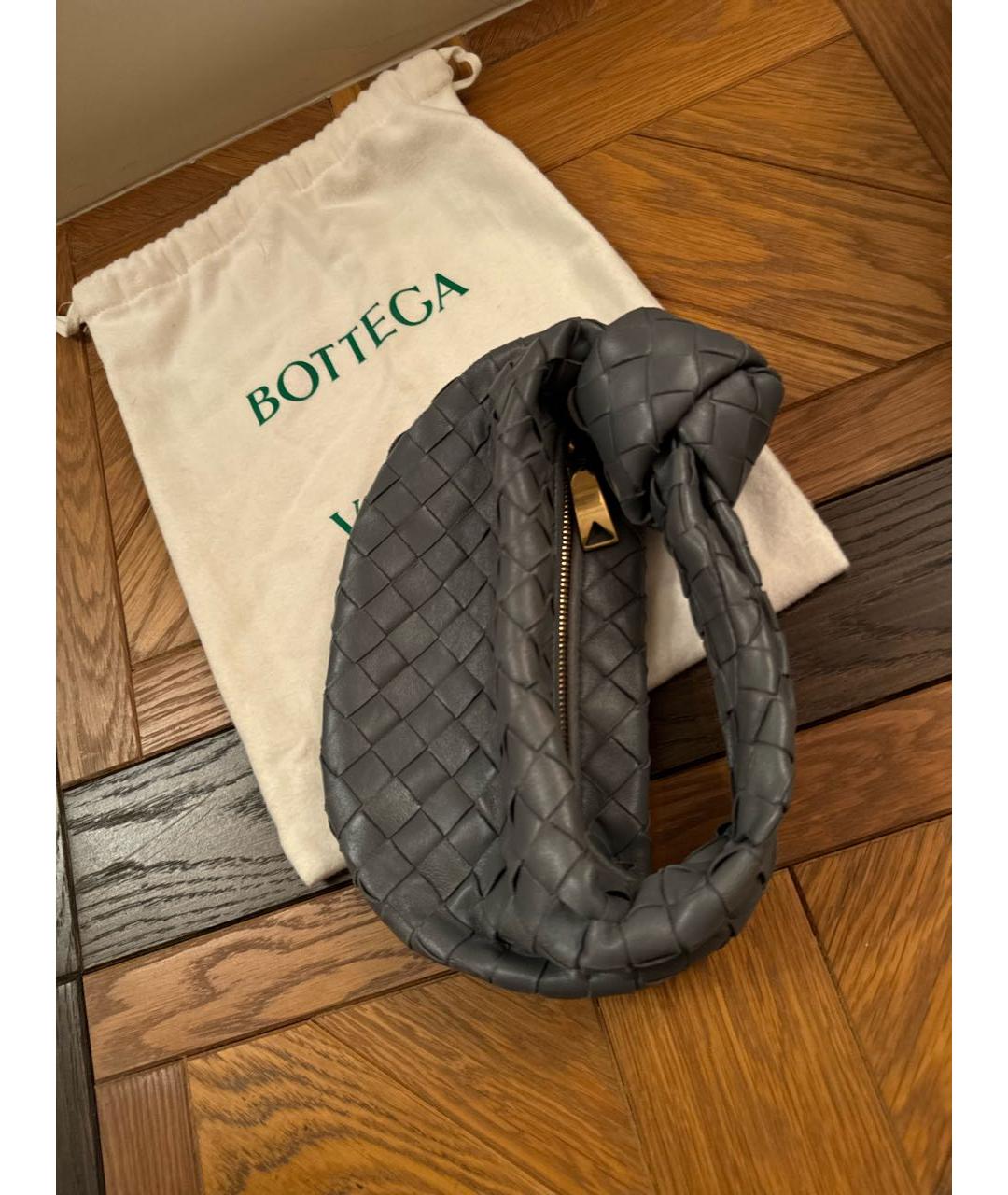 BOTTEGA VENETA Кожаная сумка с короткими ручками, фото 5