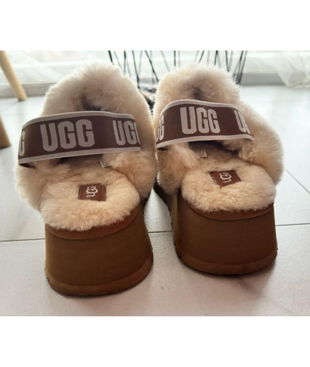 UGG AUSTRALIA Коричневые замшевые мюли, фото 3