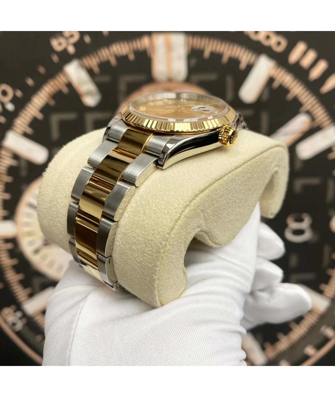 ROLEX Золотые часы из желтого золота, фото 9