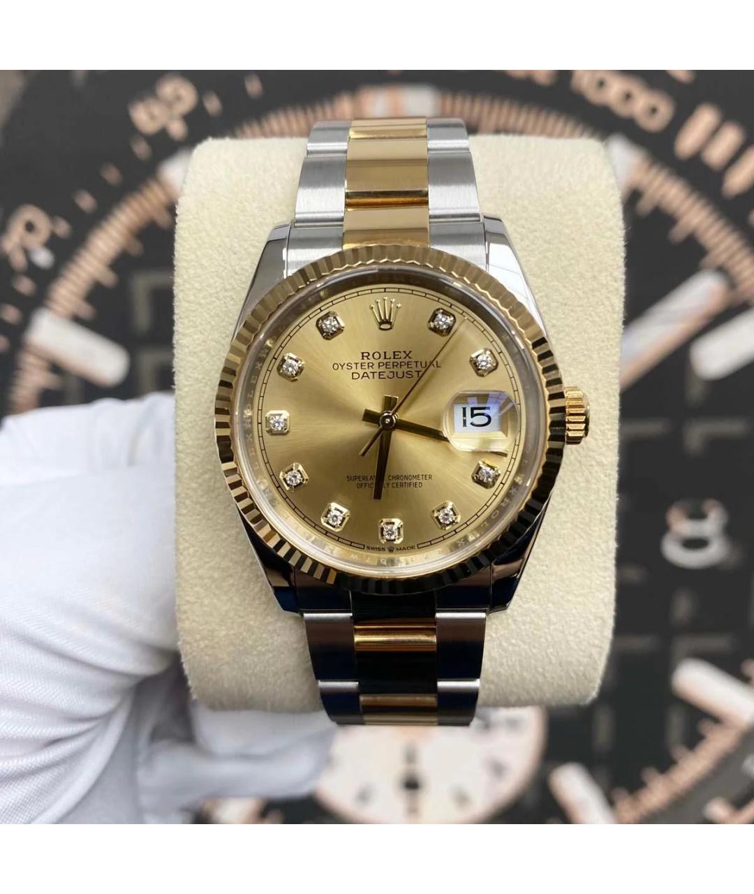 ROLEX Золотые часы из желтого золота, фото 6