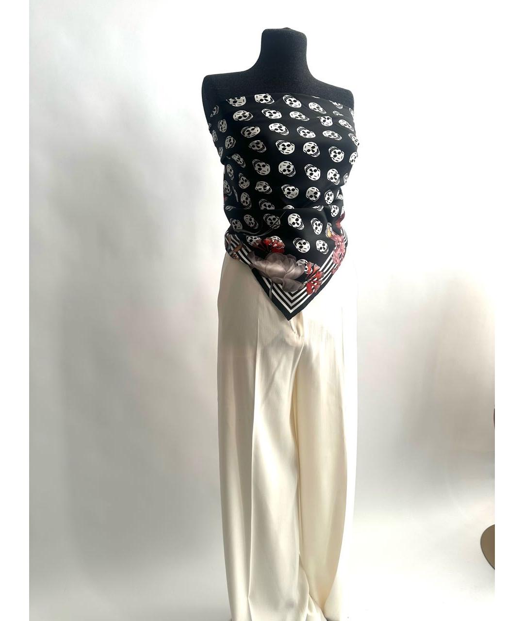ALEXANDER MCQUEEN Мульти шелковый платок, фото 8