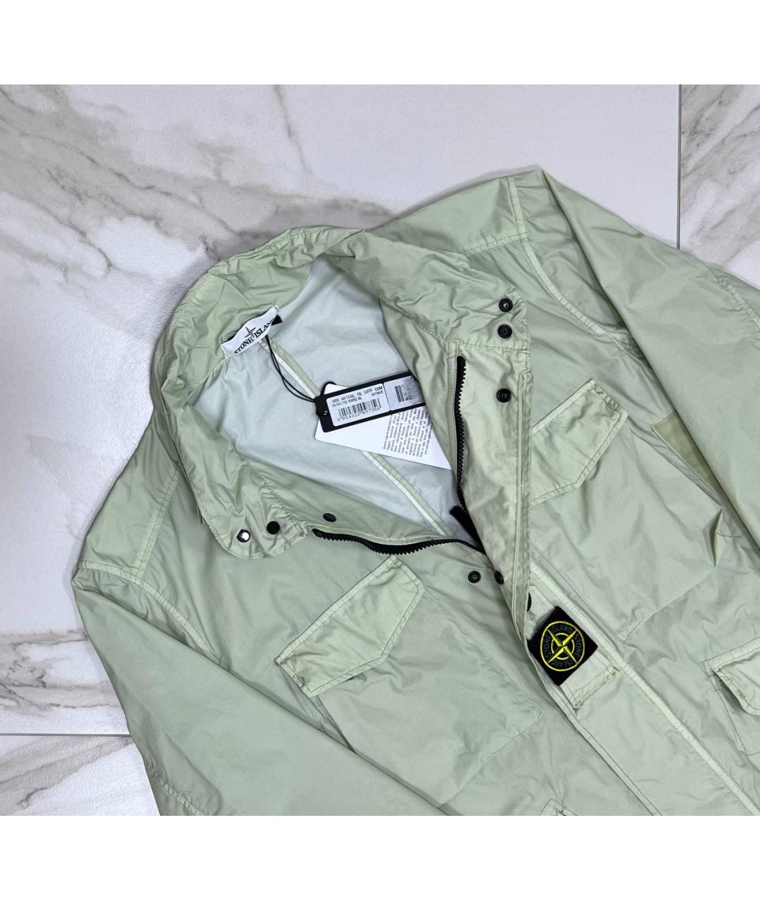 STONE ISLAND Зеленая куртка, фото 2