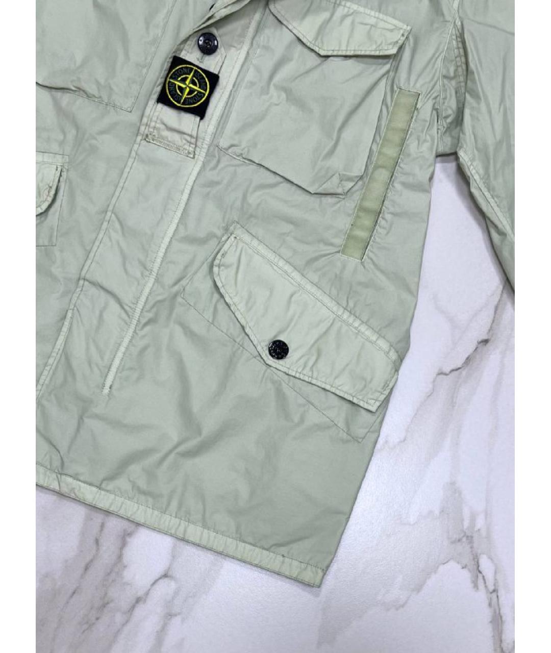 STONE ISLAND Зеленая куртка, фото 3