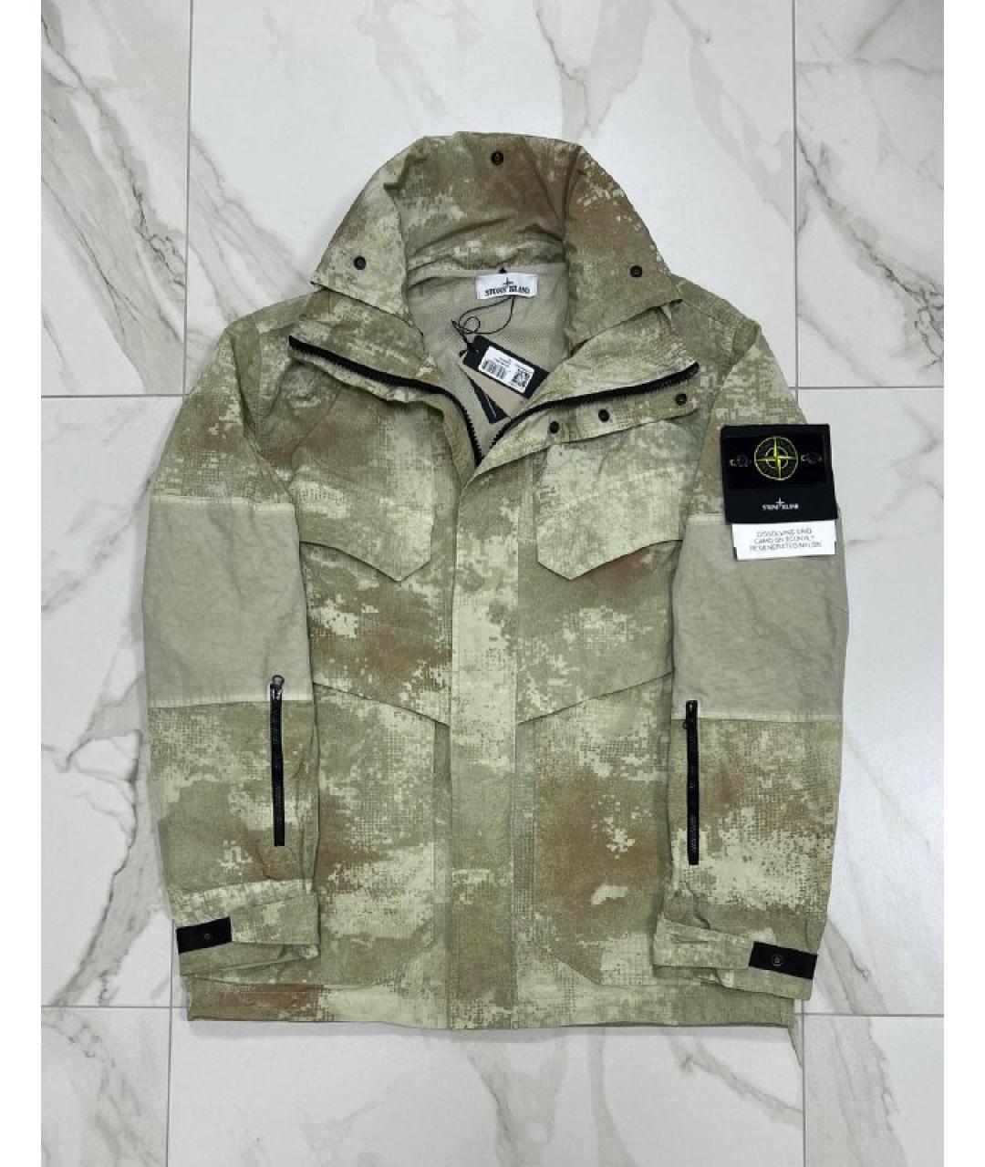 STONE ISLAND Бежевая куртка, фото 10