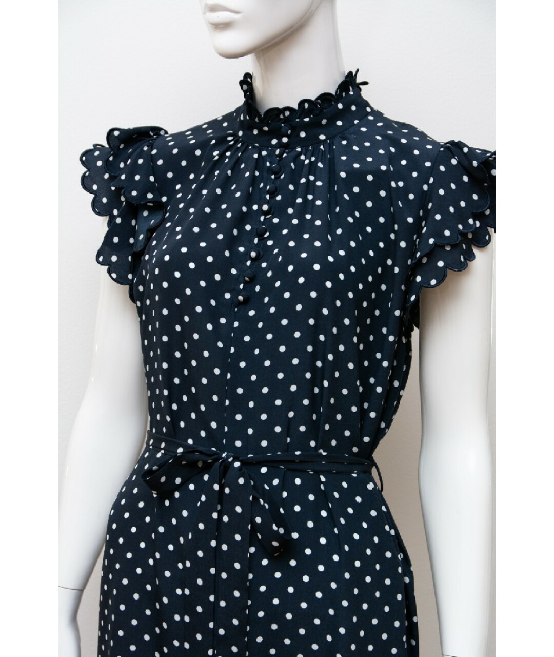 ZIMMERMANN Темно-синее шелковое платье, фото 2