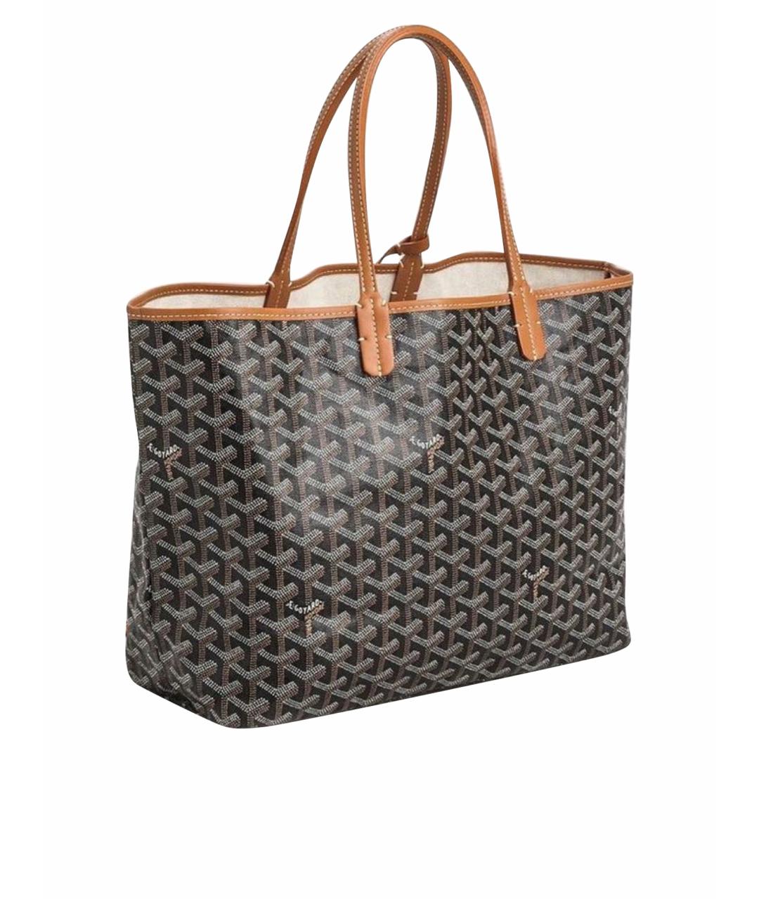 GOYARD Коричневая сумка тоут, фото 1