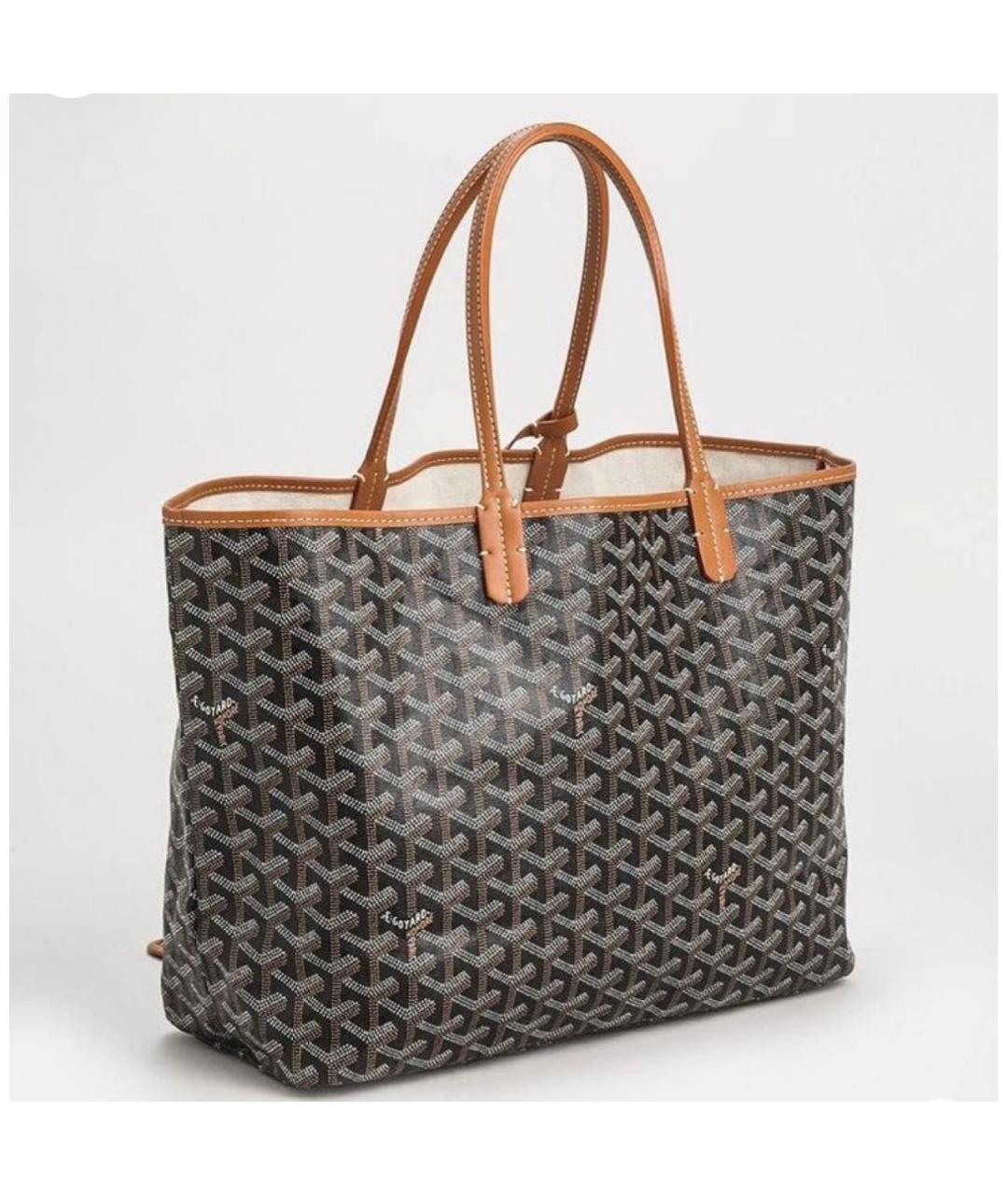 GOYARD Коричневая сумка тоут, фото 8