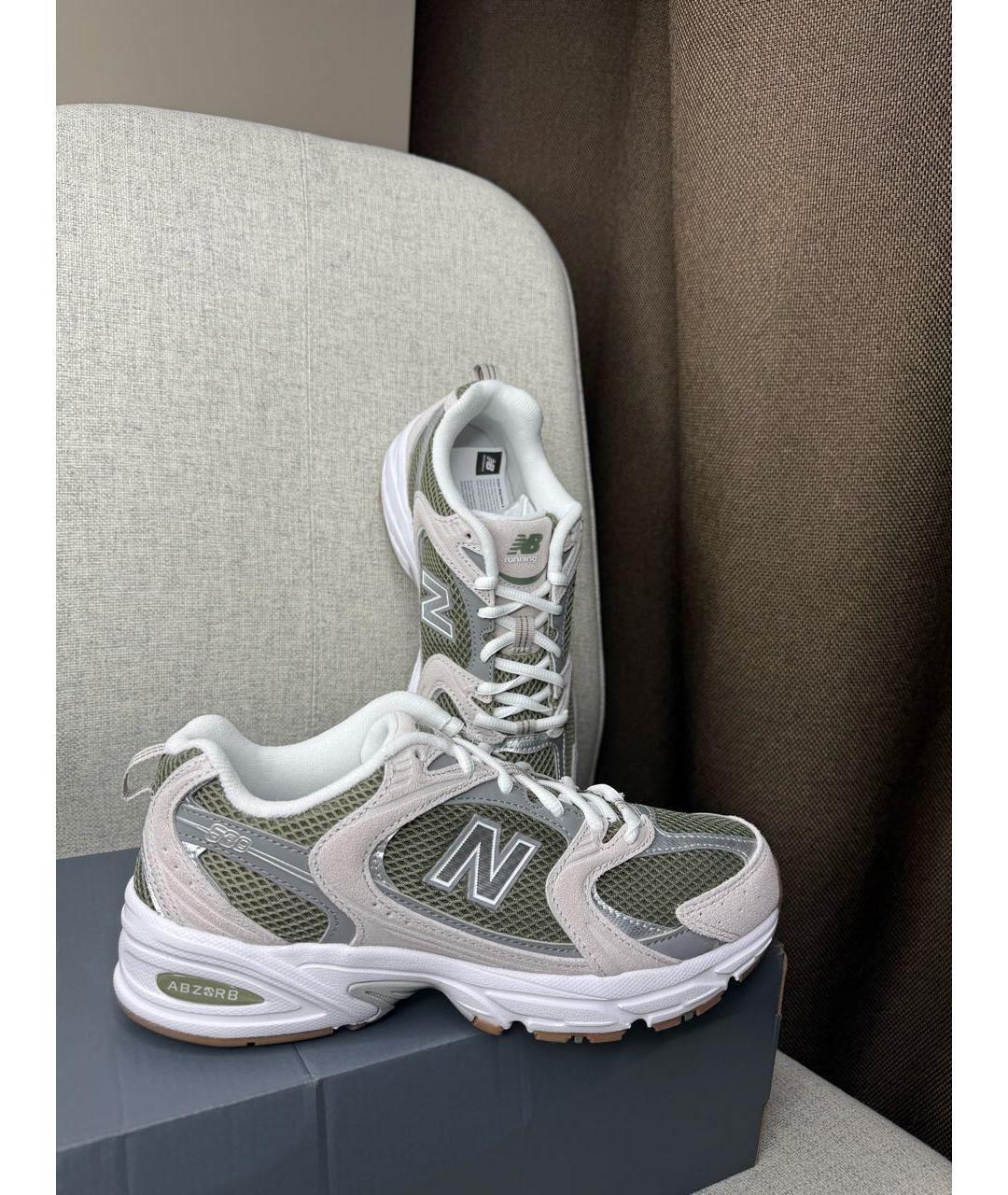 NEW BALANCE Бежевые кроссовки, фото 5