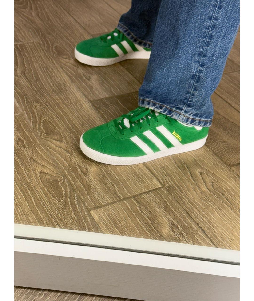 ADIDAS Зеленые кеды, фото 8