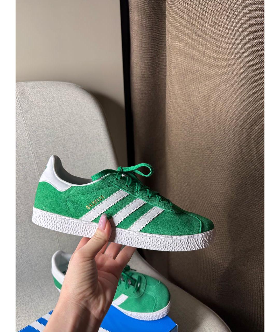 ADIDAS Зеленые кеды, фото 6