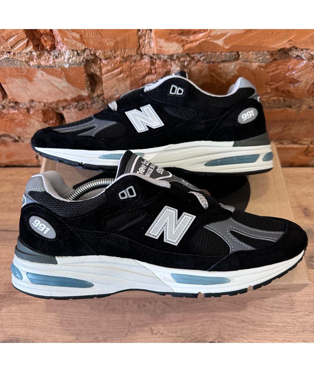 NEW BALANCE Черные низкие кроссовки / кеды, фото 3