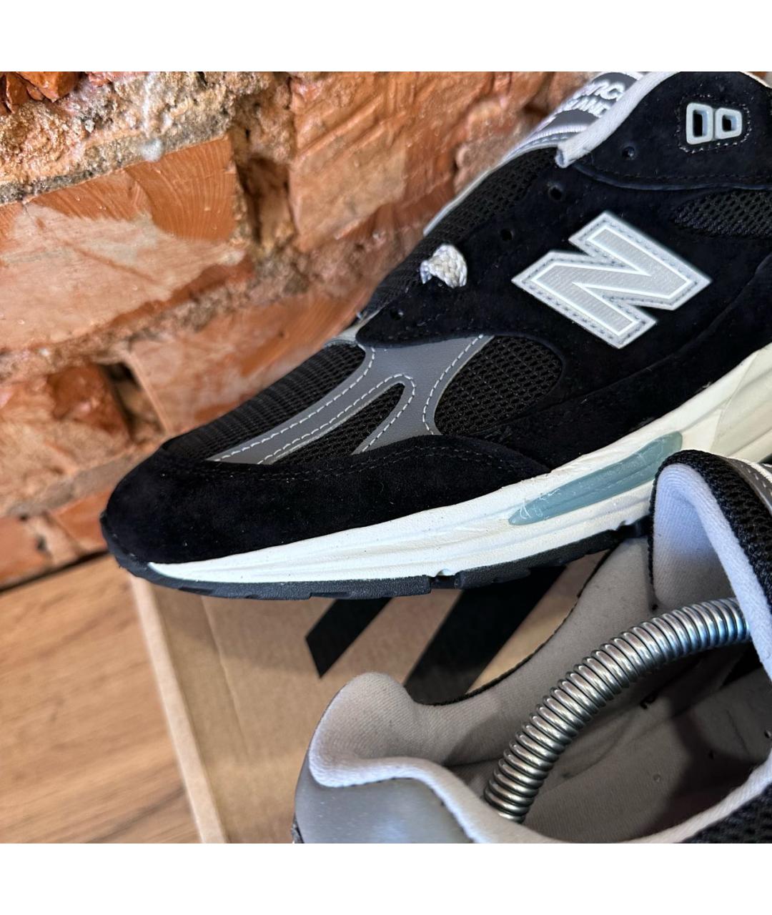 NEW BALANCE Черные низкие кроссовки / кеды, фото 4