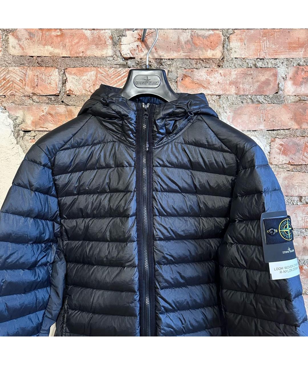 STONE ISLAND Черная куртка, фото 3