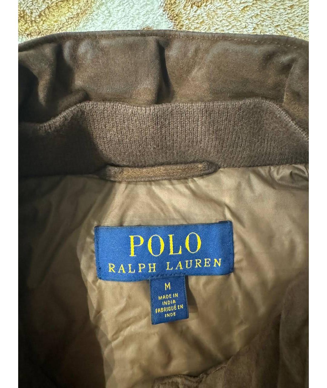 POLO RALPH LAUREN Оранжевый хлопковый жилет, фото 3