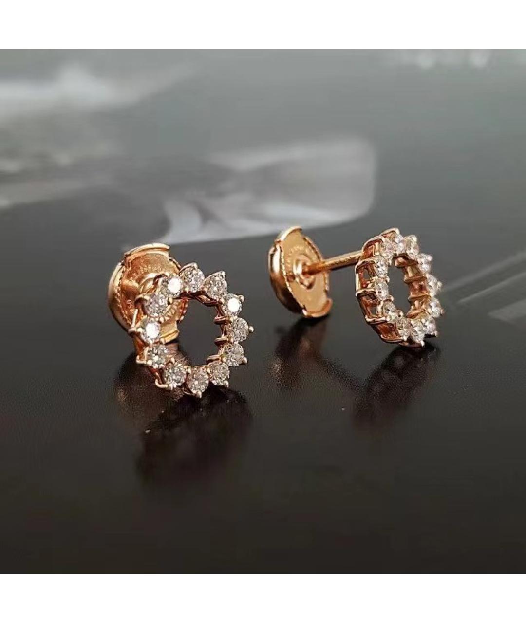 TIFFANY&CO Золотые серьги из розового золота, фото 4