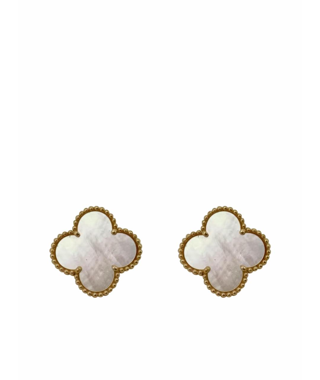 VAN CLEEF & ARPELS Белые серьги, фото 1