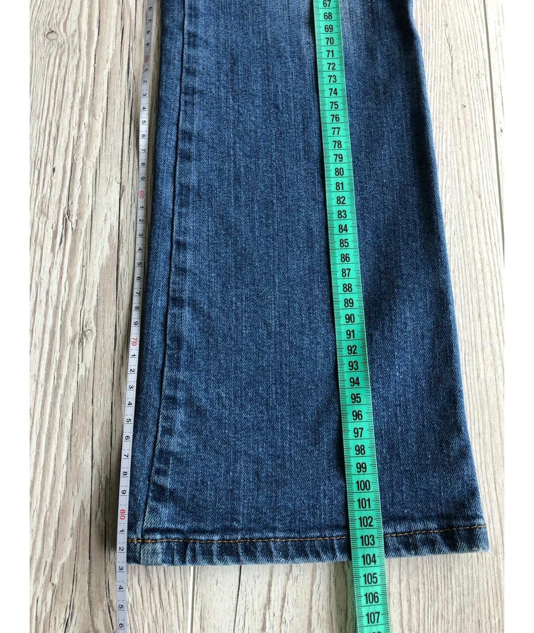 ICEBERG Синие хлопко-эластановые джинсы клеш, фото 7