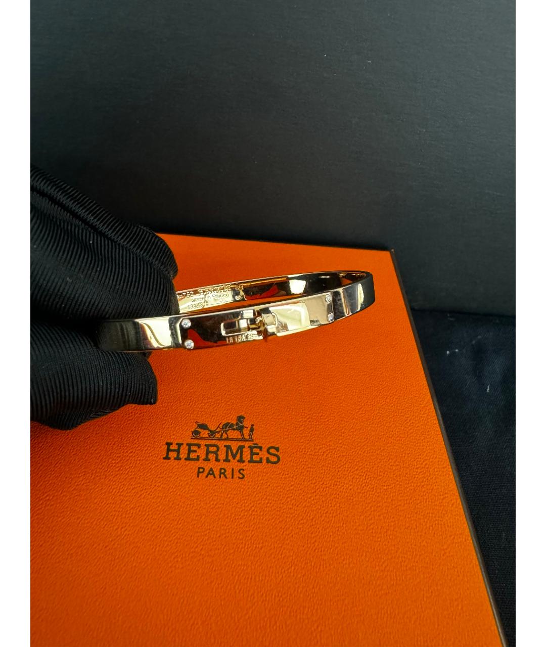 HERMES Браслет из розового золота, фото 4