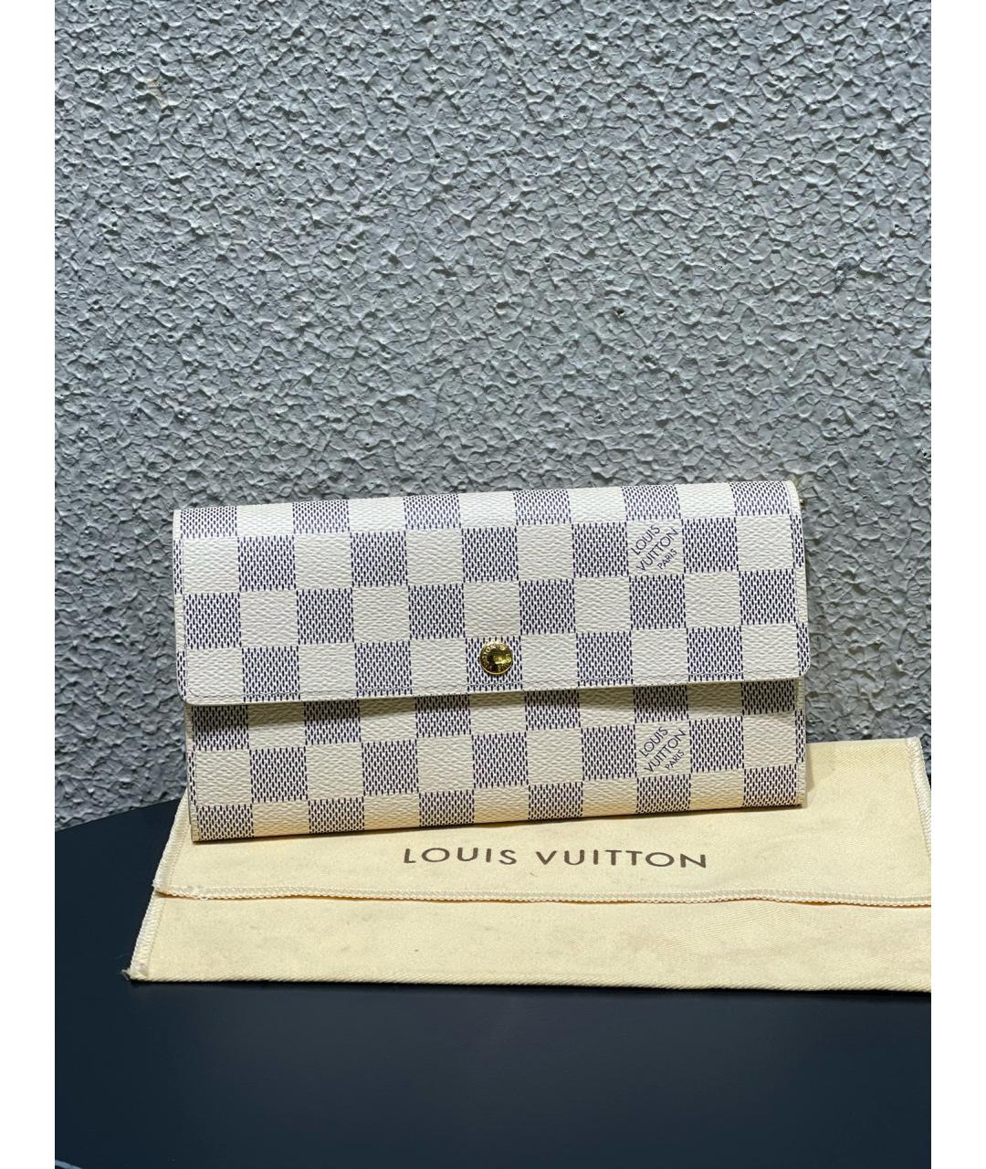 LOUIS VUITTON Белый кошелек, фото 2