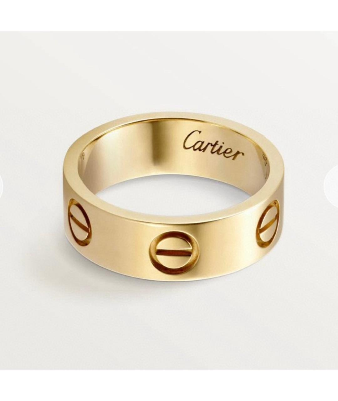 CARTIER Желтое кольцо из желтого золота, фото 7