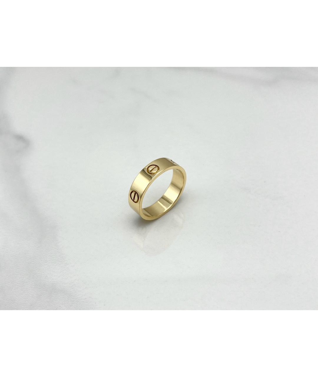 CARTIER Желтое кольцо из желтого золота, фото 2