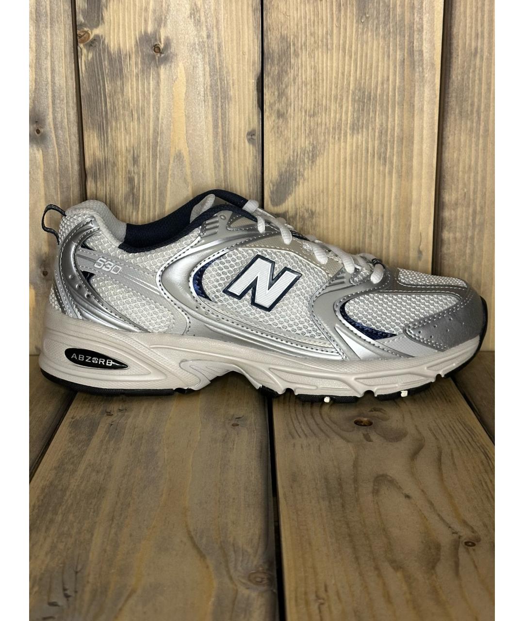 NEW BALANCE Серые кроссовки, фото 7