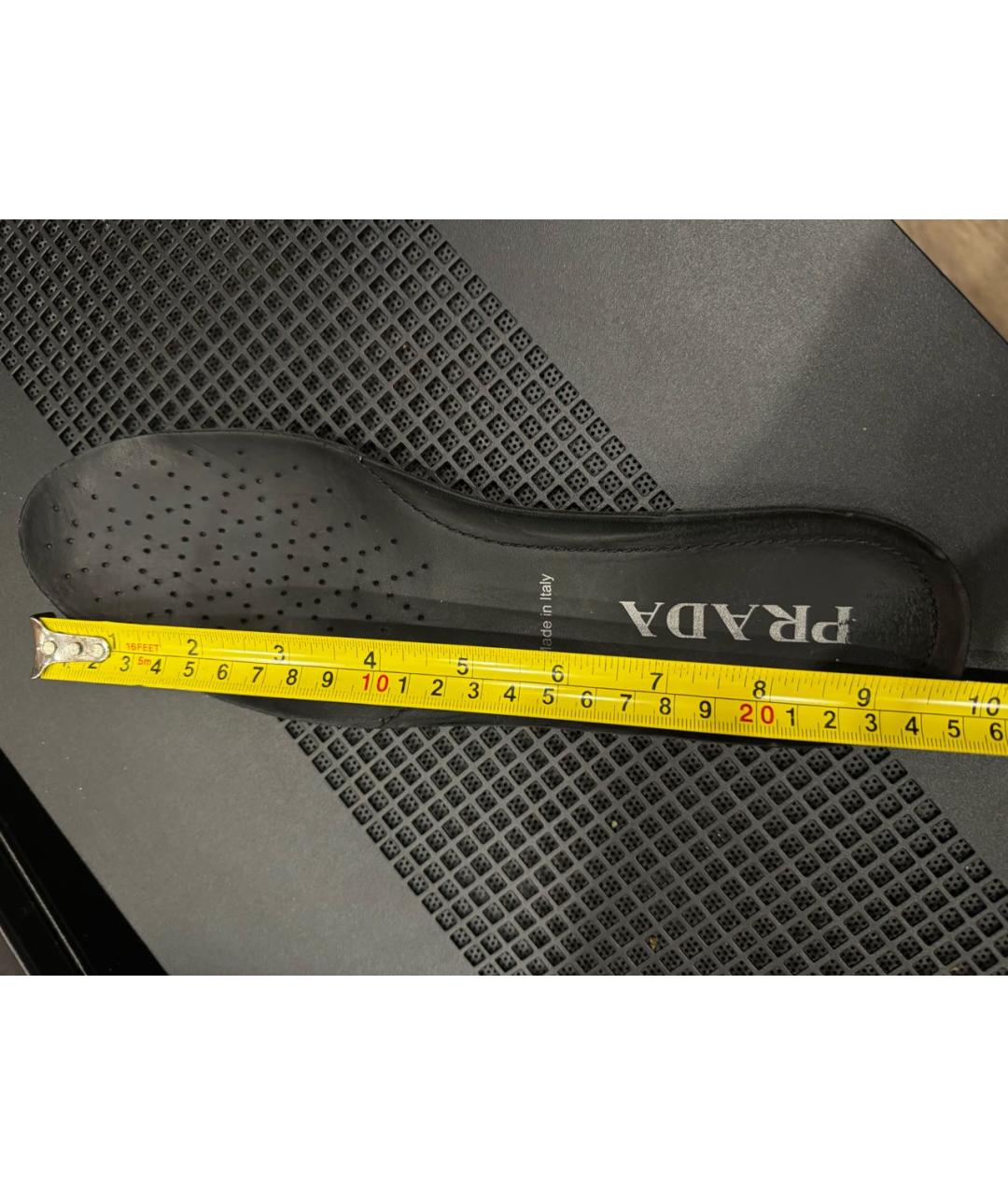 PRADA Черные кроссовки, фото 8