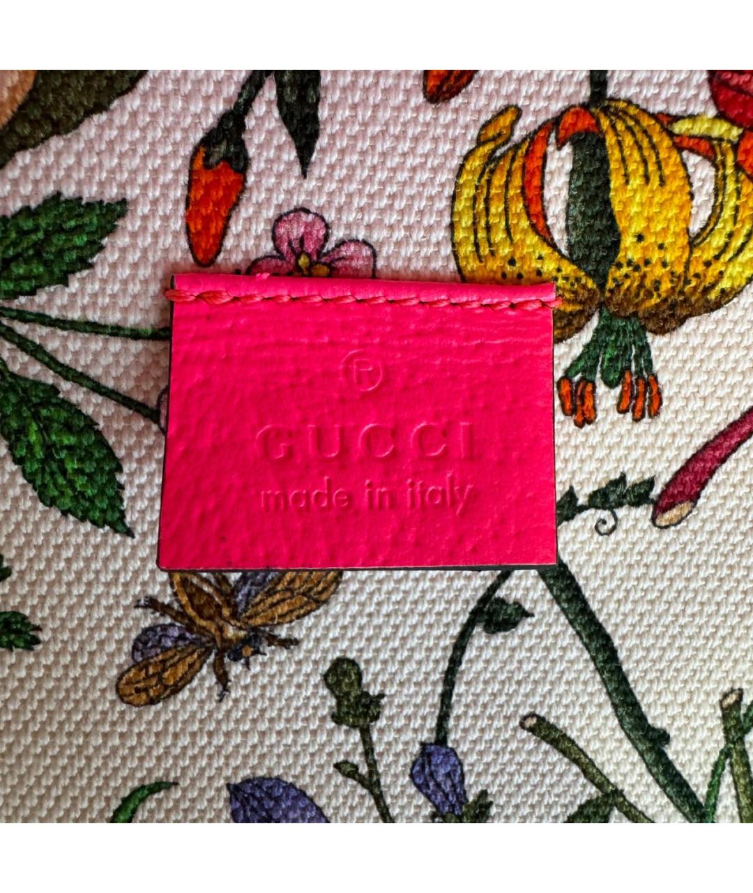 GUCCI Мульти кожаная сумка с короткими ручками, фото 8