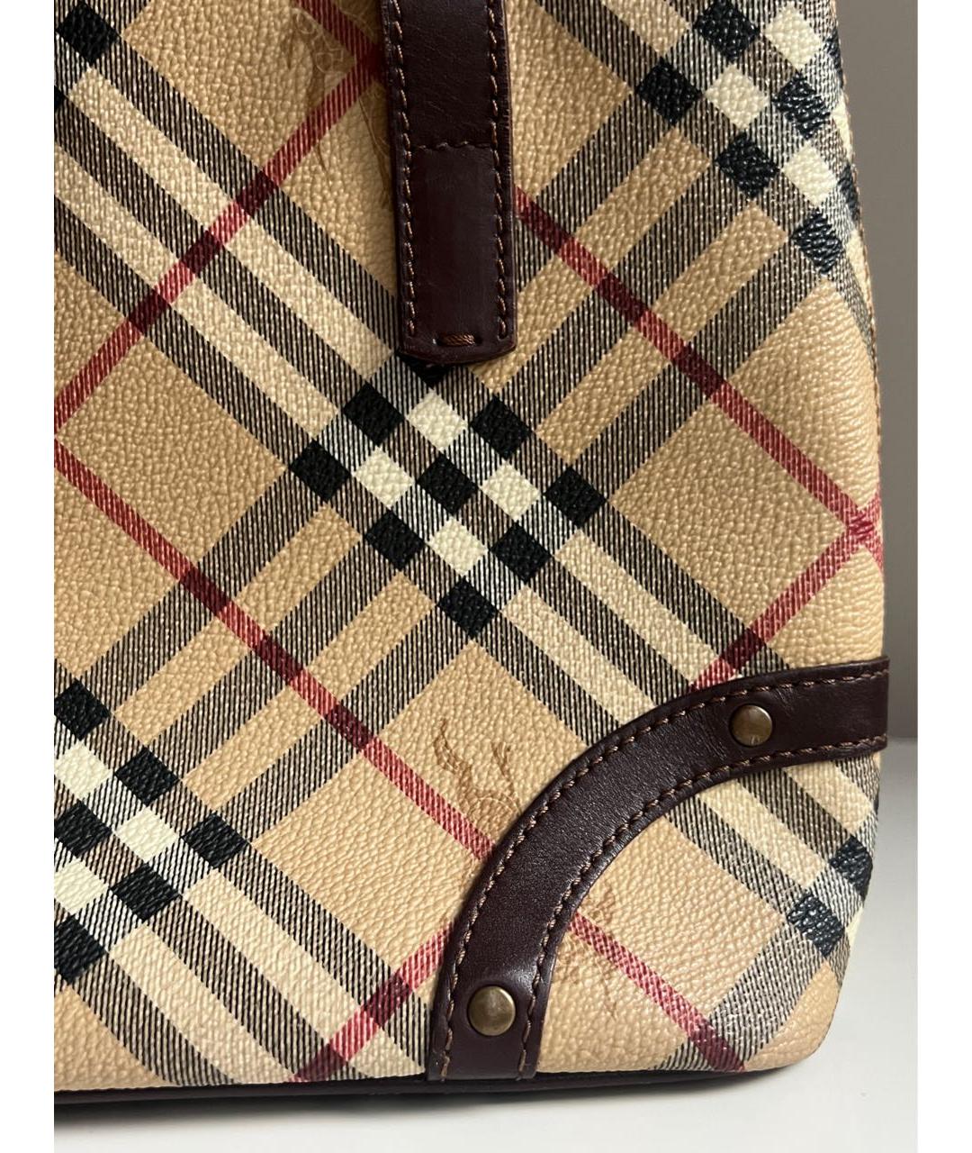 BURBERRY Бежевая сумка тоут, фото 3