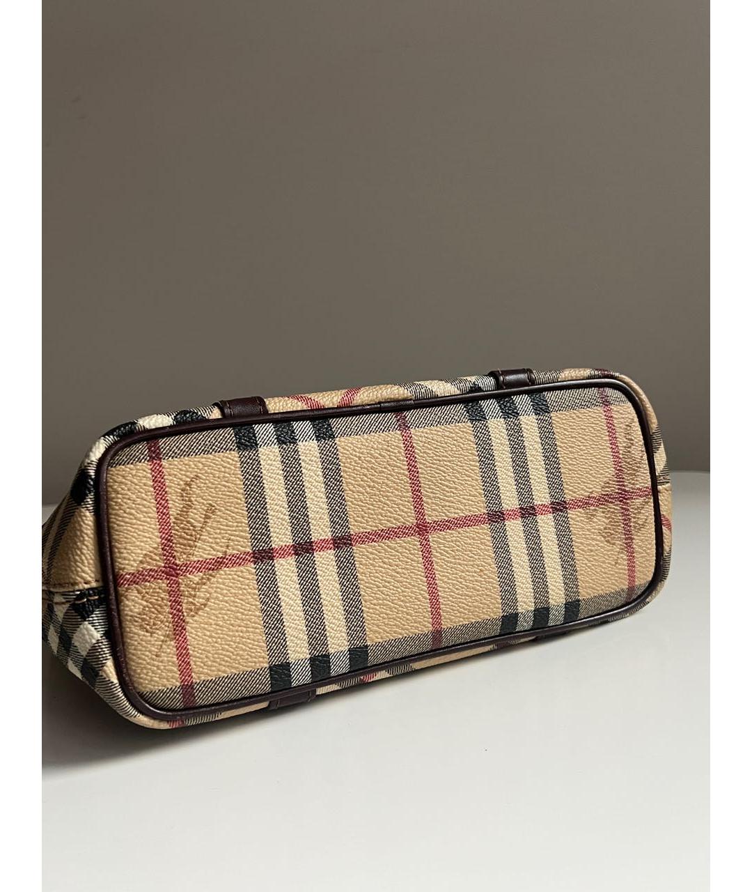 BURBERRY Бежевая сумка тоут, фото 4