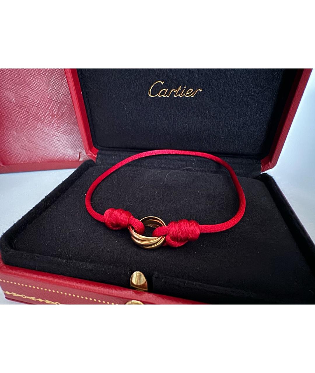 CARTIER Красный браслет из желтого золота, фото 6