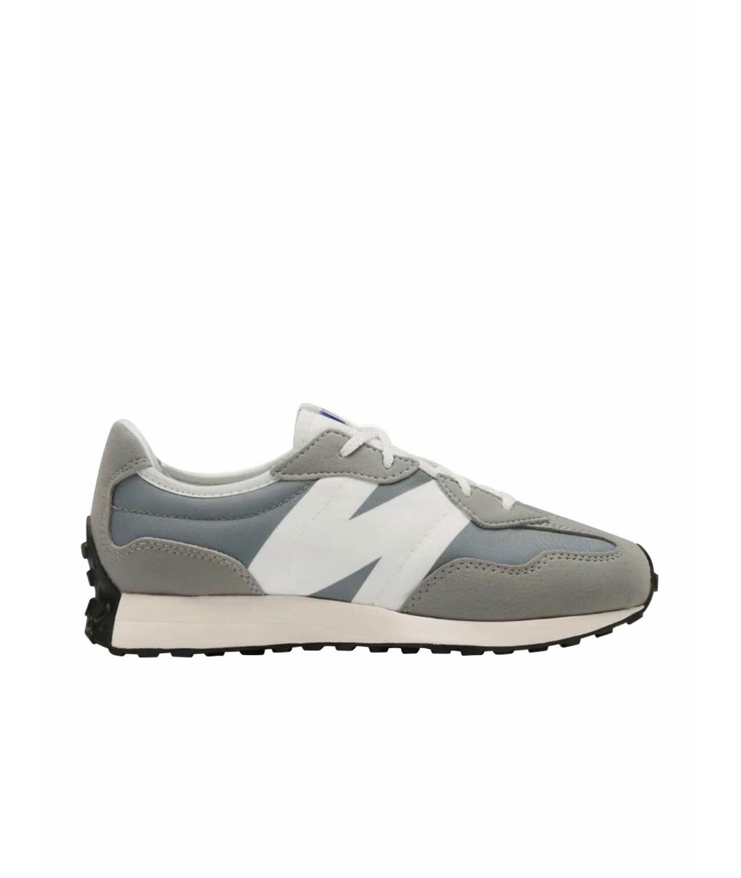 NEW BALANCE Серые текстильные кроссовки, фото 1