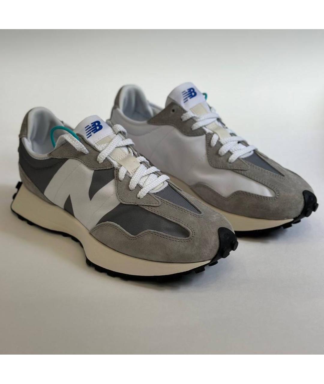 NEW BALANCE Серые текстильные кроссовки, фото 3