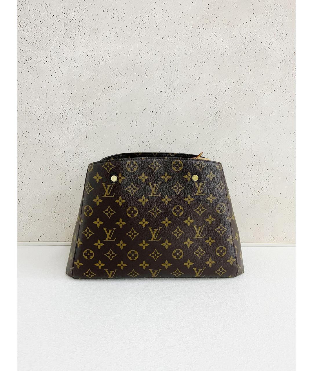 LOUIS VUITTON Коричневая сумка через плечо, фото 2