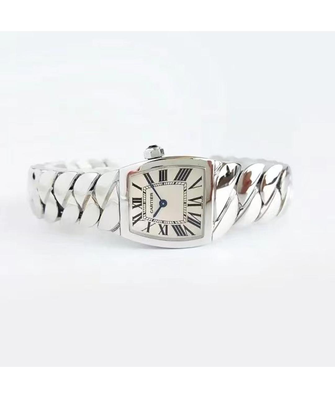 CARTIER Белые часы, фото 3