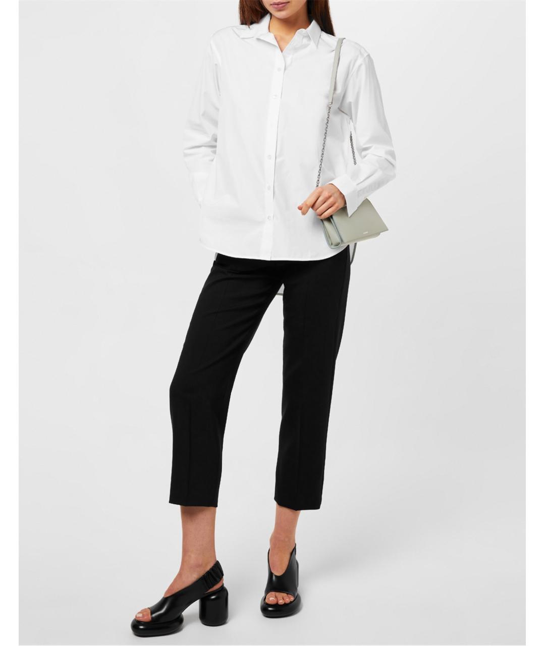 JIL SANDER Зеленая кожаная сумка через плечо, фото 4