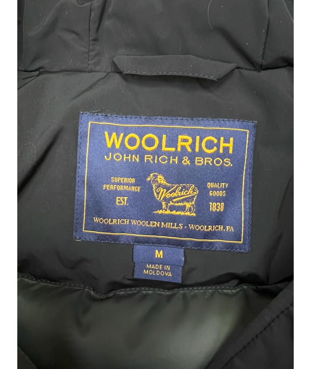 WOOLRICH Черная парка, фото 4