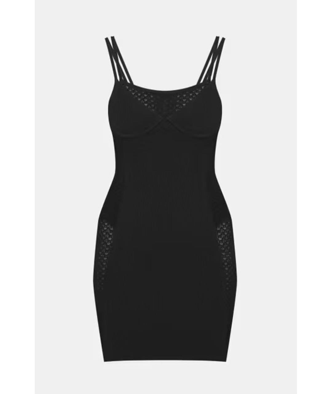 DION LEE Черное коктейльное платье, фото 6